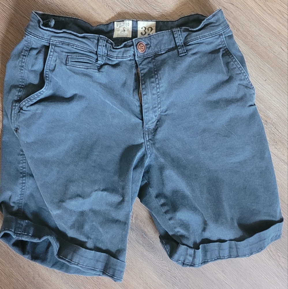 Blue Denim Shorts Men's
